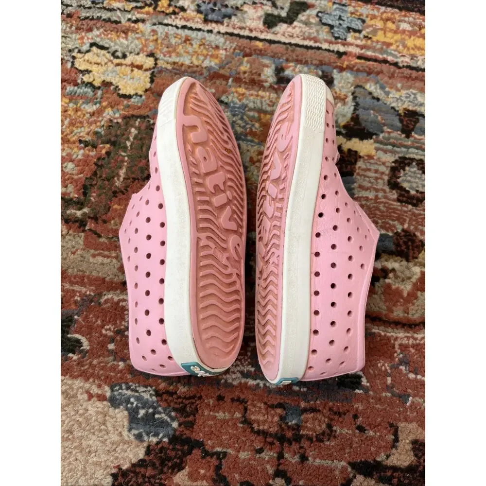 Native Shoes Mary Jane Water Shoes Pink Girls Child Size 10 Kids